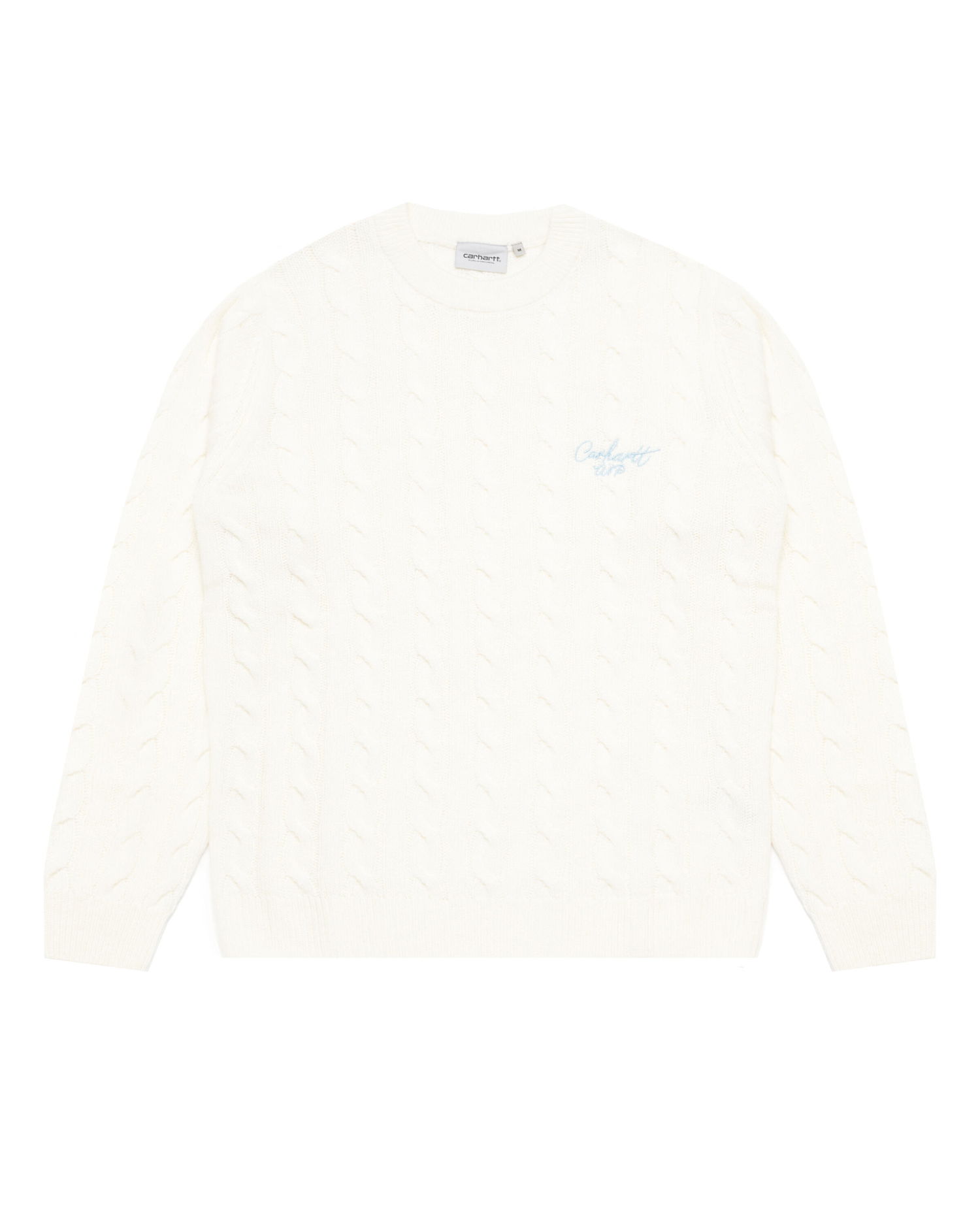 Sweater Carhartt WIP Signature Sweater Vit | I033885.2JHXX, 0