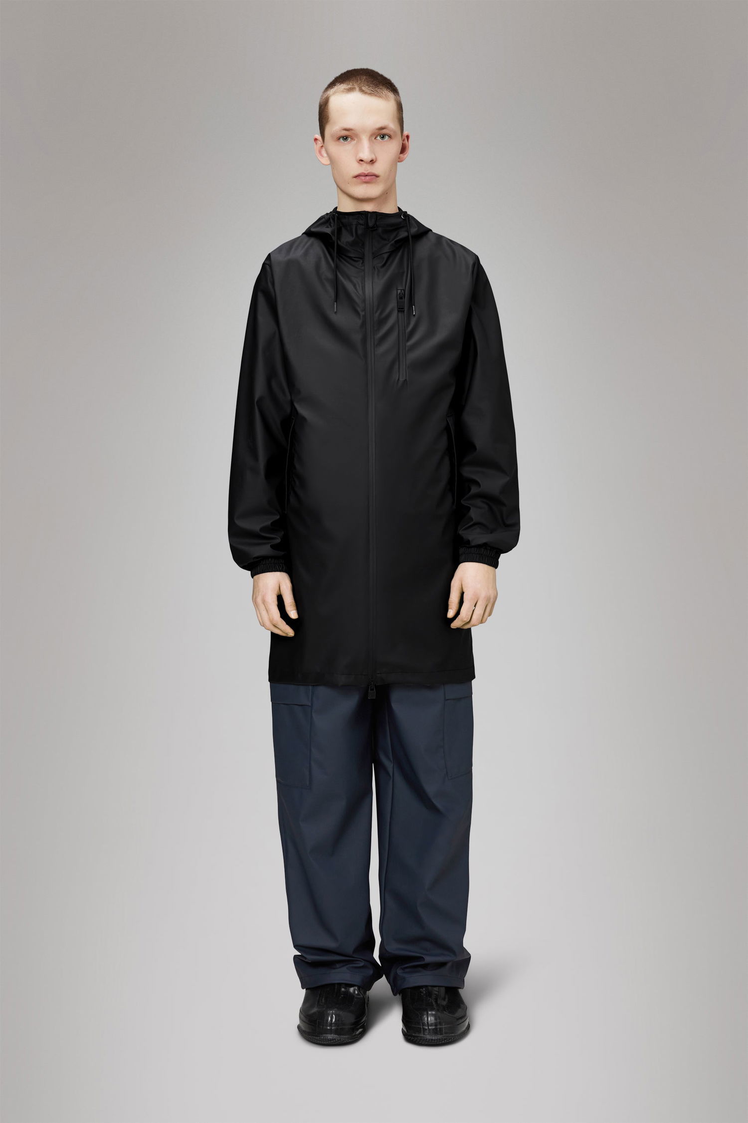 Regnrock Rains Long Storm Breaker Svart | 12080\01, 1