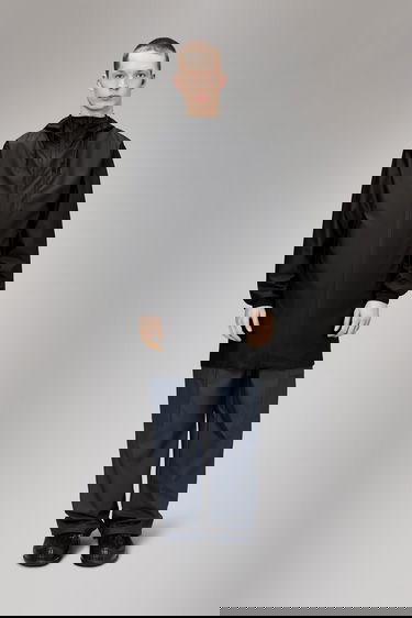 Regnrock Rains Long Storm Breaker Svart | 12080\01, 1