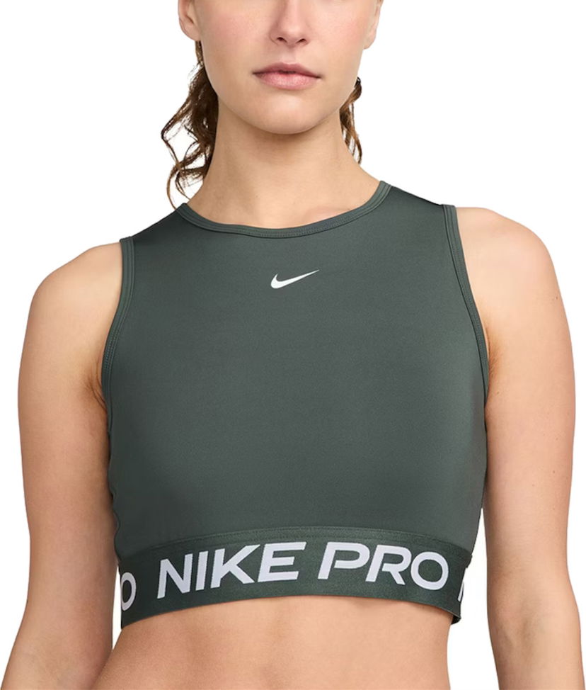 Linne Nike 365 Crop Tank Grön | fz3615-338
