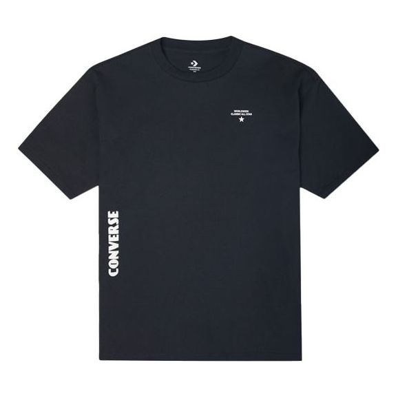 T-shirt Converse Worldwide Class Graphic Tee Mörkblå | 10021508-A01, 0