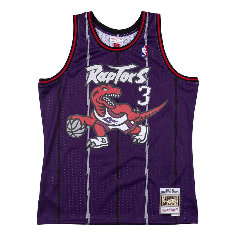 Jersey Mitchell & Ness NBA Toronto Raptors 1997-98 Swingman Jersey 'Chauncey Billups 3' Purpur | SMJYLG19077-TRAPURP97CBI