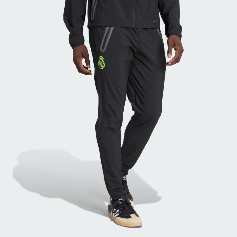 Träningsbyxor adidas Performance Real Madrid Tiro 25 Pro Vis Tech Travel Pants Svart | JV5323