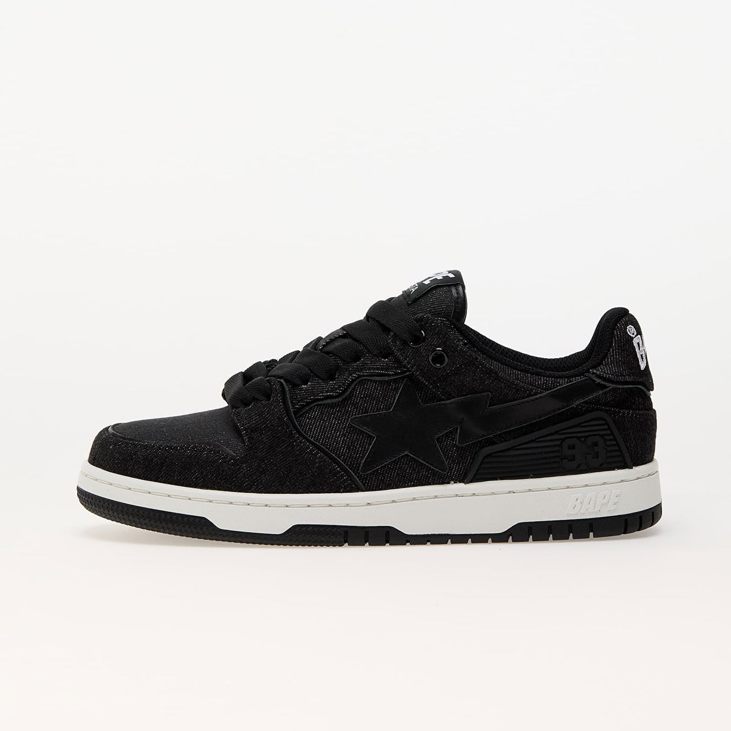 Sneakers och skor BAPE A BATHING APE Bape Sk8 Sta Denim Black Svart | 001FWJ202005I BLK, 0