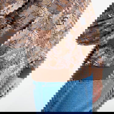 Jacka OBEY OBEY Glen Zip Up Hooded Jacket Brun | 121800593-FNC, 2