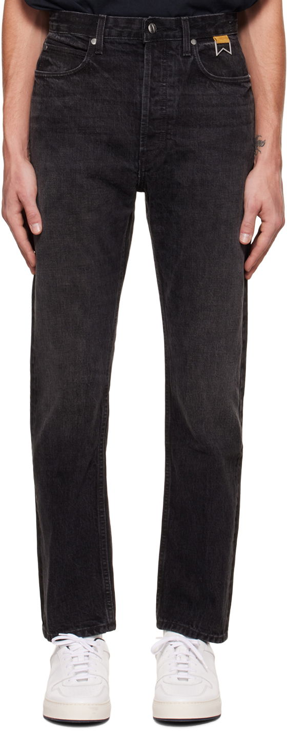 Jeans Rhude Rhude Classic Jeans Svart | RHPF22PA02012372
