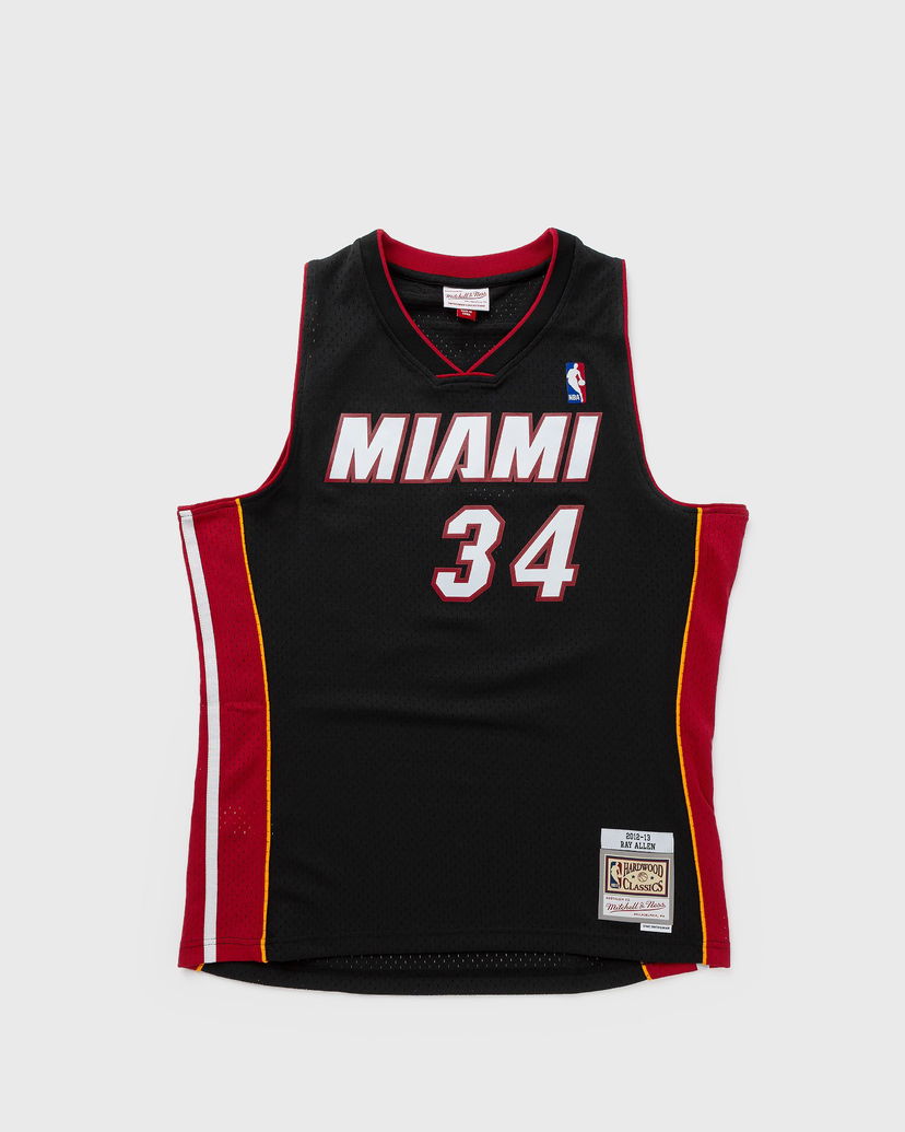 Jersey Mitchell & Ness NBA SWINGMAN JERSEY MIAMI HEAT 2012-13 RAY ALLEN #34 Svart | SMJY6134-MHE12RALBLCK