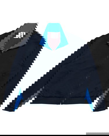 Jacka adidas Originals Wales Bonner Pique Track Jacket Mörkblå | JM8213, 0