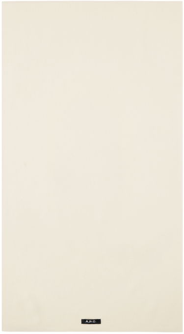 Halsduk A.P.C. Off-White Bob Scarf Beige | WVBCZ-M15201, 0
