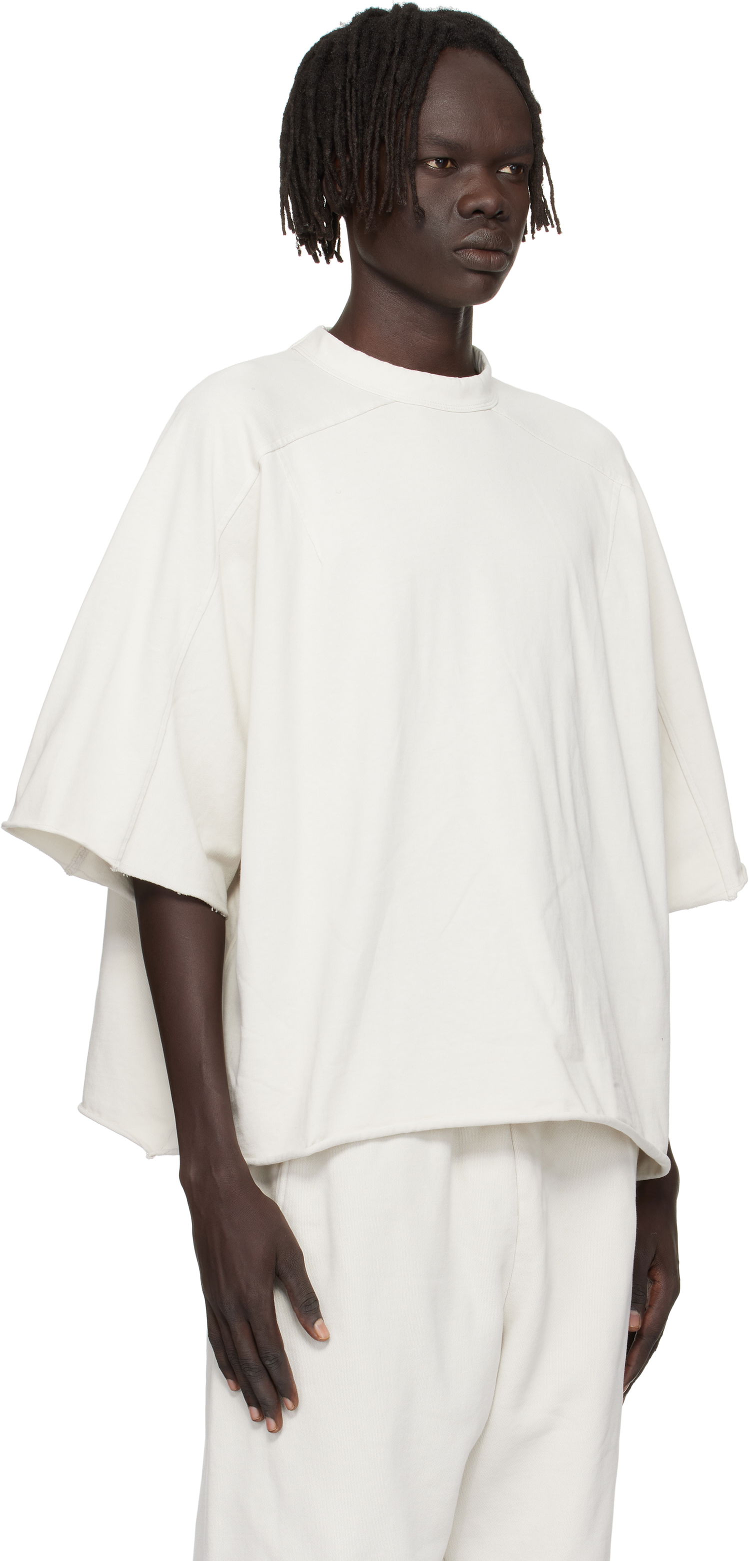 T-shirt Entire Studios Heavy Dart T-shirt Vit | ES2487RI, 1