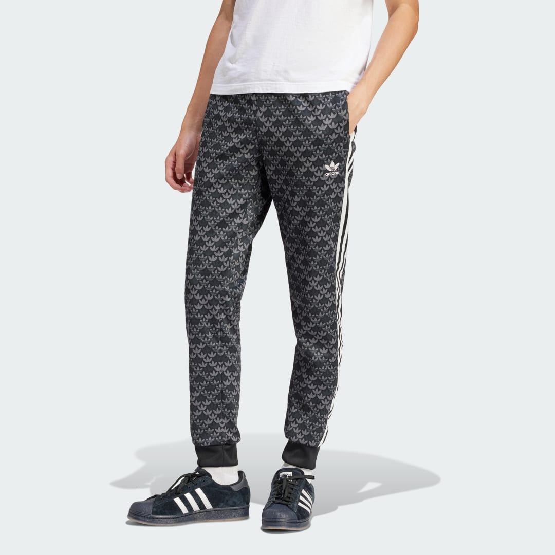 Träningsbyxor adidas Originals SSTR Classic Mono Tracksuit Bottoms Grå | IS2923, 0
