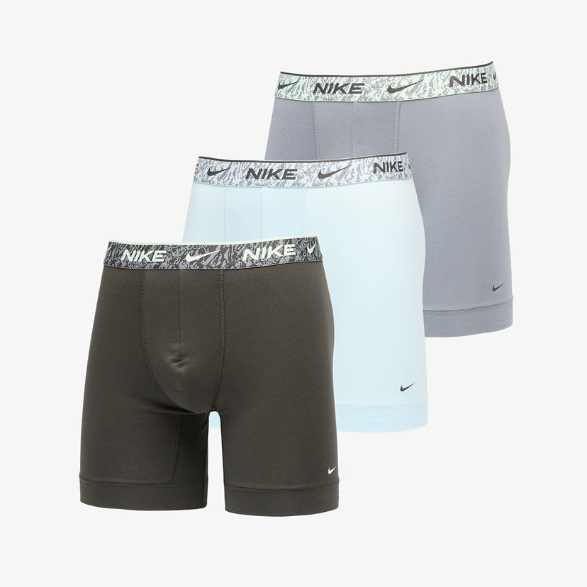 Boxare Nike Everyday Cotton Stretch Boxer Brief 3-Pack Flerfärgad | 0000KE1007-454
