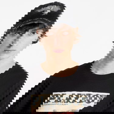 Keps Footshop Playboy x FTSHP Denim Dadcap Black Svart | FTSHP_535, 0