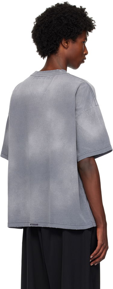 T-shirt We11done We11done Distressed T-Shirt Grå | WD-TT2-24-742-U-CH, 2