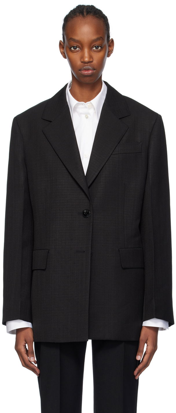 Rockar Jil Sander Tailored Blazer Svart | J01BN0117_J65005