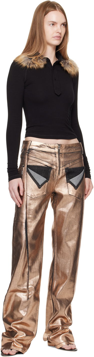 Jeans Ottolinger Ottolinger Loose-Fit Jeans Metallisk | 117-202817-01, 3