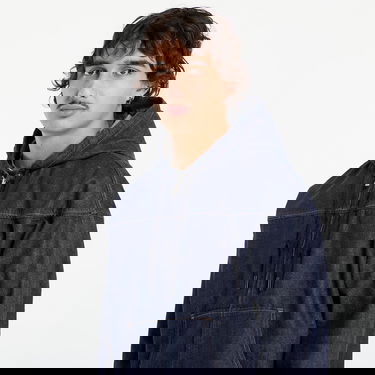 Jacka CALVIN KLEIN Calvin Klein Jeans Zip Front Denim Hoodie Blå | LV04RD715G 59W, 4