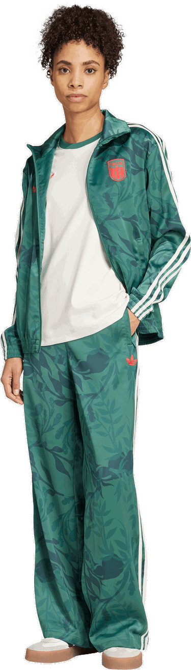 Byxor adidas Performance Italy Wide-Leg Track Pants Grön | JJ0346, 4