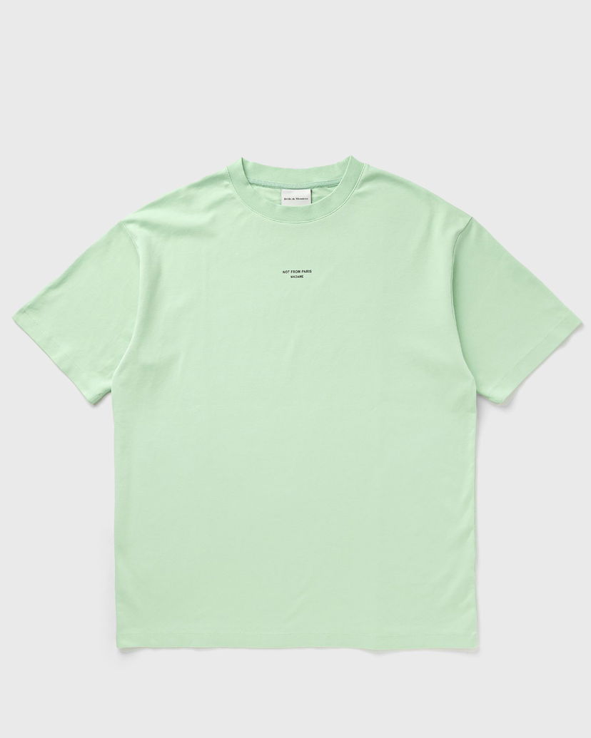 T-shirt Drôle de Monsieur Drole de Monsieur Slogan Classique T-Shirt XXL Grön | G-TS202-CO002-LGN