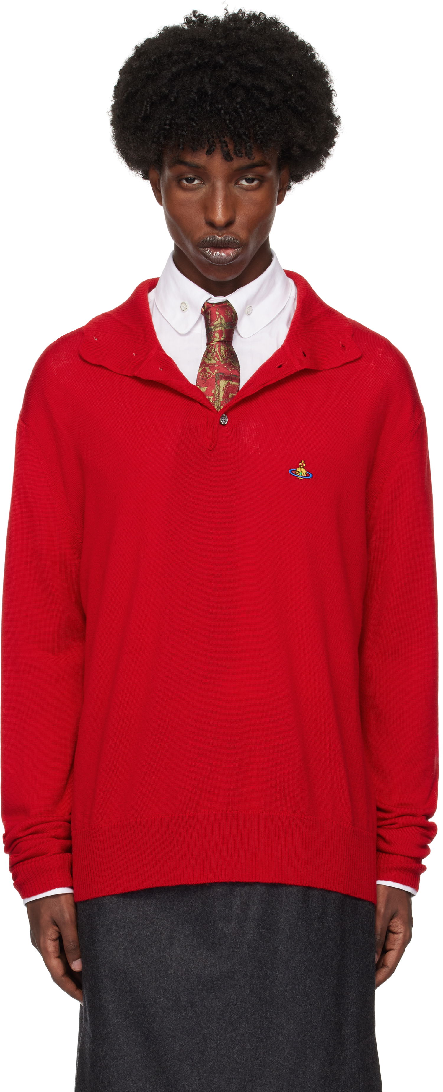 Sweater Vivienne Westwood Turtleneck Röd | 27010027-Y0006-, 0