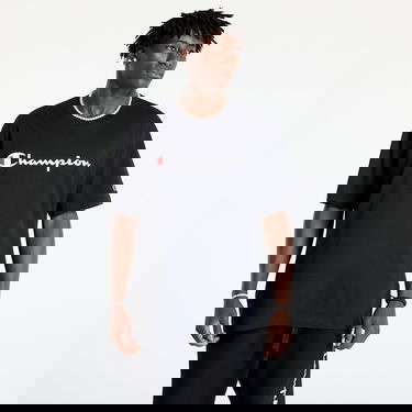 T-shirt Champion SS Tee Black Svart | 220256 CHA KK001, 0