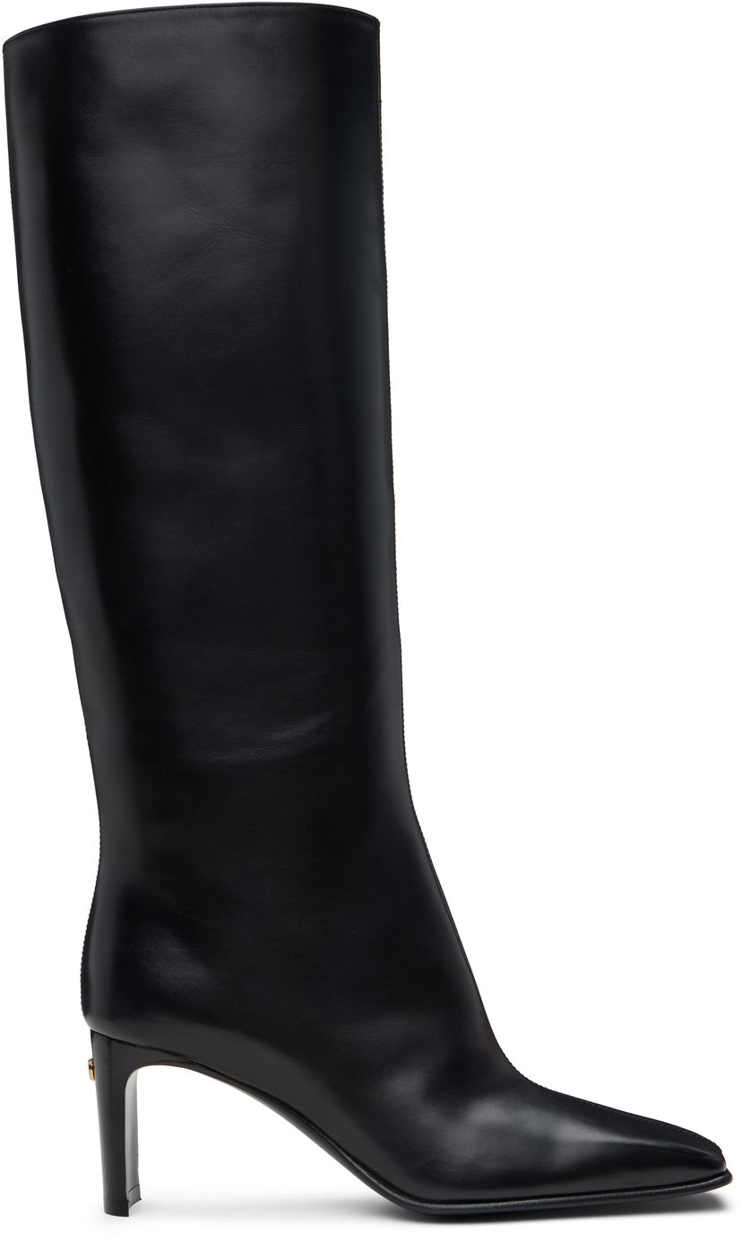 Kläder FERRAGAMO Ferragamo Knee-High Boots Svart | 777248