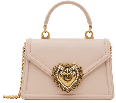 Handväska Dolce & Gabbana Pink Small Devotion Bag Rosa | BB6711 AV893, 0