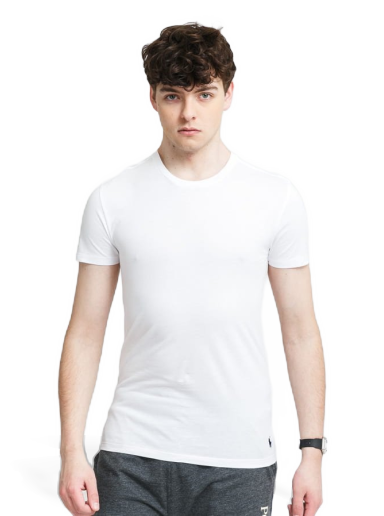 T-shirt Polo by Ralph Lauren 3Pack SS Crew Tee Vit | 714830304003