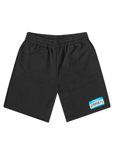 Shorts VETEMENTS My Name Is Short Svart | UE63SS450B