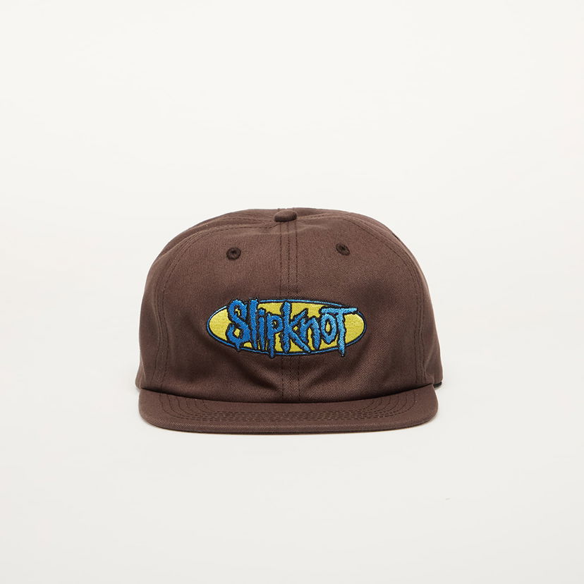Keps Pleasures PLEASURES x Slipknot Snapback Cap Brun | P25SK019 BROWN