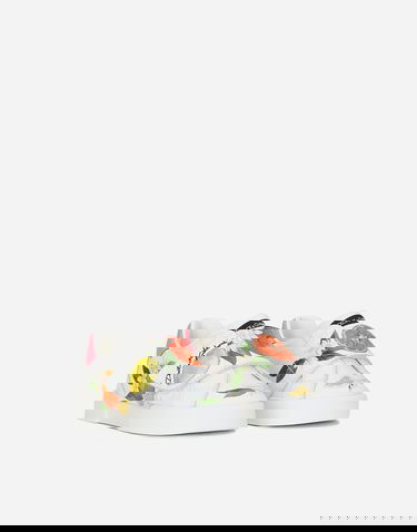 Sneakers och skor Dolce & Gabbana Portofino Printed Calfskin First Steps Vit | DN0143AC374HV5AN, 1