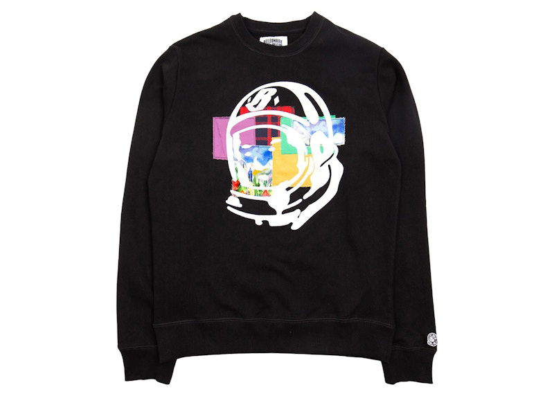 Sweatshirt BILLIONAIRE BOYS CLUB Billionaire Boys Club Helmet Crewneck Sweater Svart | 8017310BLK