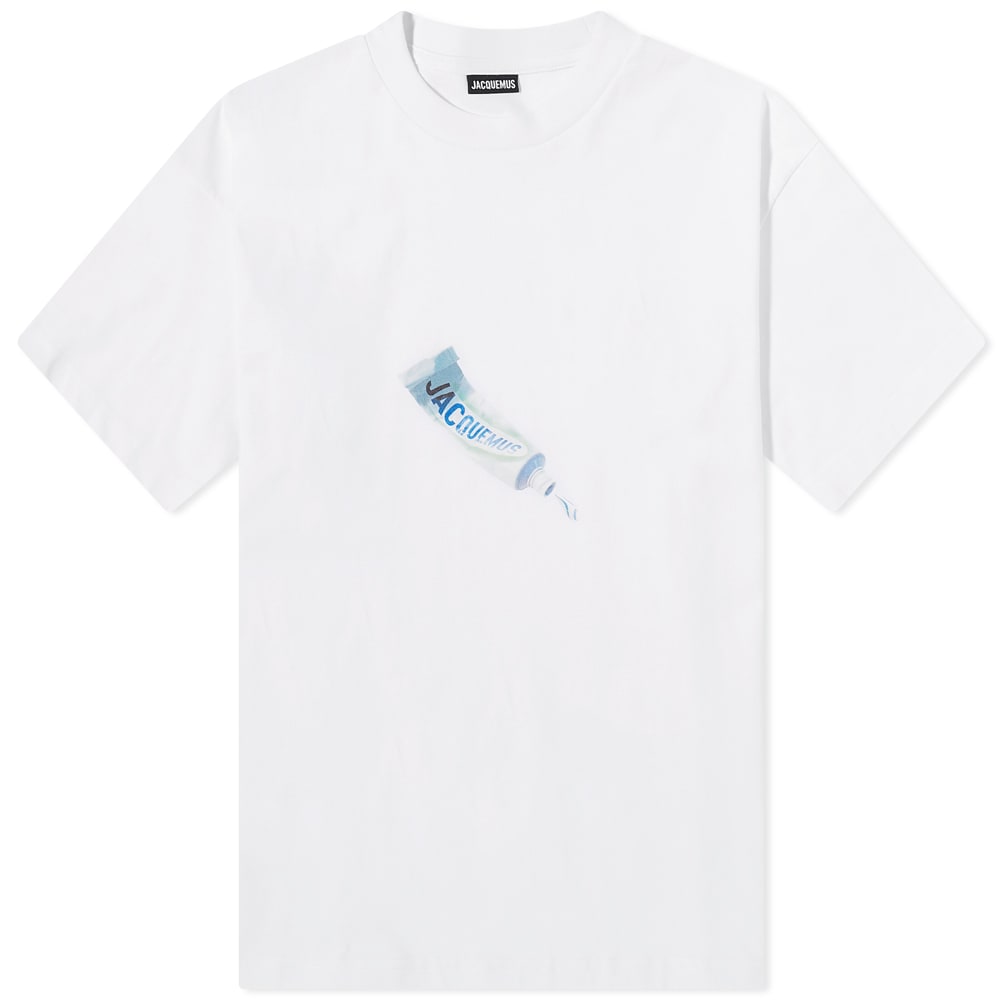 T-shirt Jacquemus Toothpaste Logo Tee Vit | 225JS018-2014-TP, 0