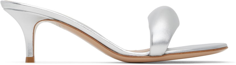 Sneakers och skor Gianvito Rossi Bijoux 85 Mules Metallisk | G18380-55RIC-NPS