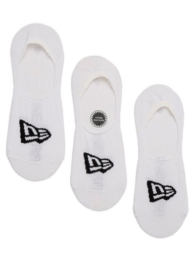 Strumpor New Era Flag Invisible Socks Vit | 13113641