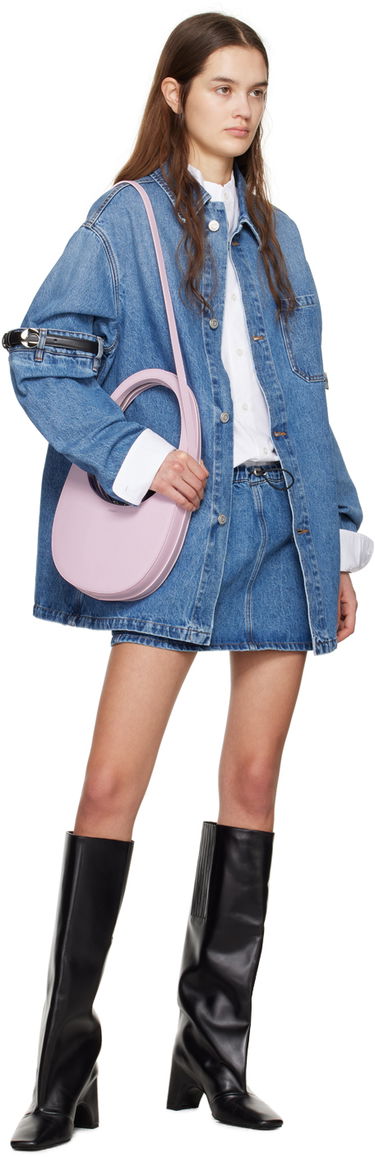 Jacka Coperni Coperni Denim Jacket with Open Elbow Detail Blå | COPCH36202, 3