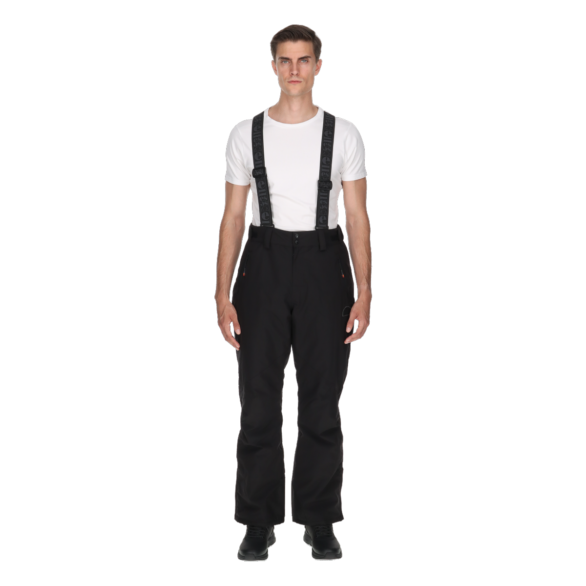 Byxor Ellesse Soft Shell Pants with Suspenders Svart | ELA253M130-01, 0