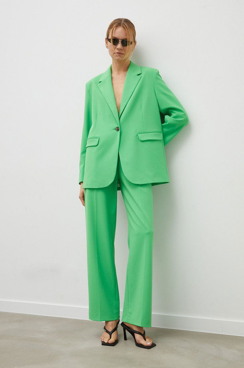 Byxor Samsoe Samsoe Samsoe Samsoe Blazer Grön | F21100157