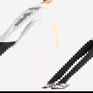 T-shirt BAPE Bathing Ape Baseball Logo T-Shirt, Size Large Vit | 001TEL301056M-WBK, 4