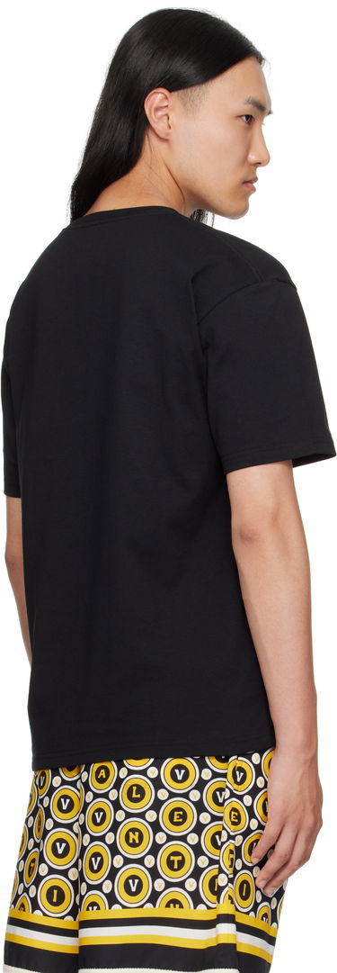 T-shirt Valentino Valentino 'Le Chat De La Maison' Cotton T-Shirt Svart | 7V3MG16PB32, 2