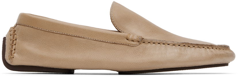 Sneakers och skor The Row The Row Lucca Loafers Beige | F1479-L74