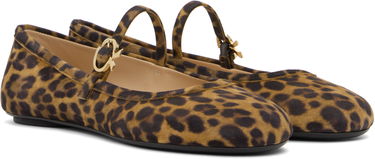 Sneakers och skor Gianvito Rossi Carla Ballerina Flats Brun | G22223-05GOM-CMD, 3
