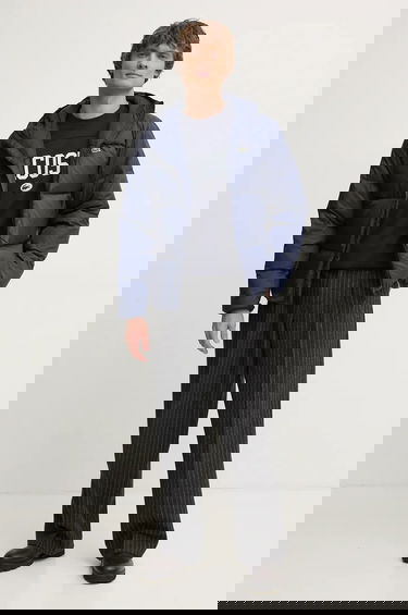 Pufferjacka Lacoste Hooded Winter Puffer Jacket with Embossed Back Design Mörkblå | BH2905, 1