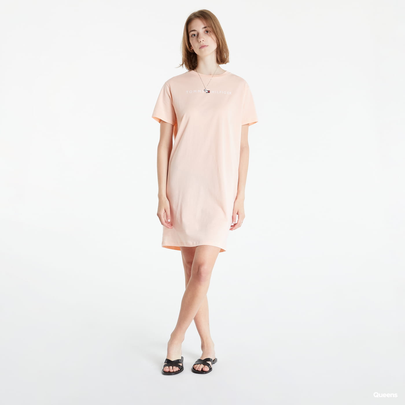 Klä Tommy Hilfiger RN Dress Half Sleeve Orange | UW0UW01639-TLR, 0