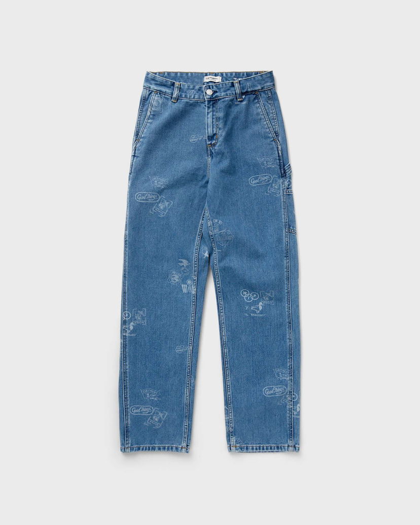 Jeans Carhartt WIP WMNS Stamp Pant Blå | I033742-2LN.35