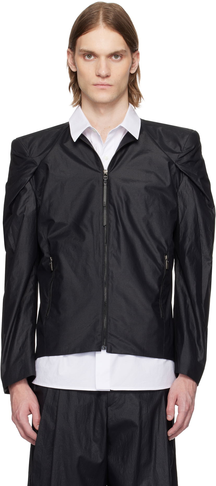 Bomberjacka ADER ERROR ADER error Product. 13 Zip-Up Jacket Svart | BO01SSJK0106BK