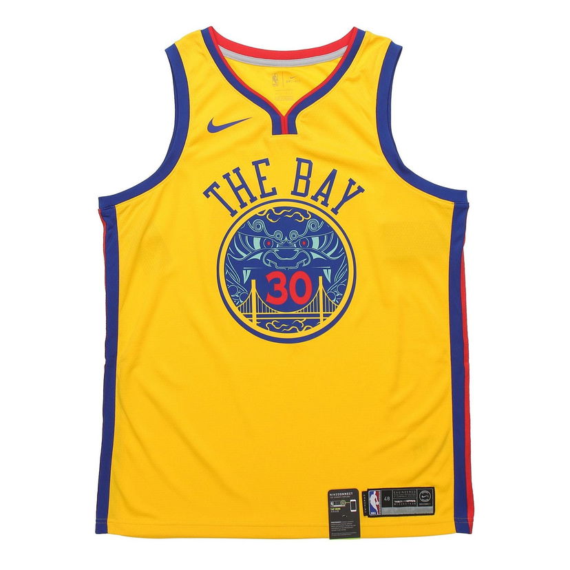 Jersey Nike NBA Golden State Warriors Stephen Curry Jersey Gul | 912101-728