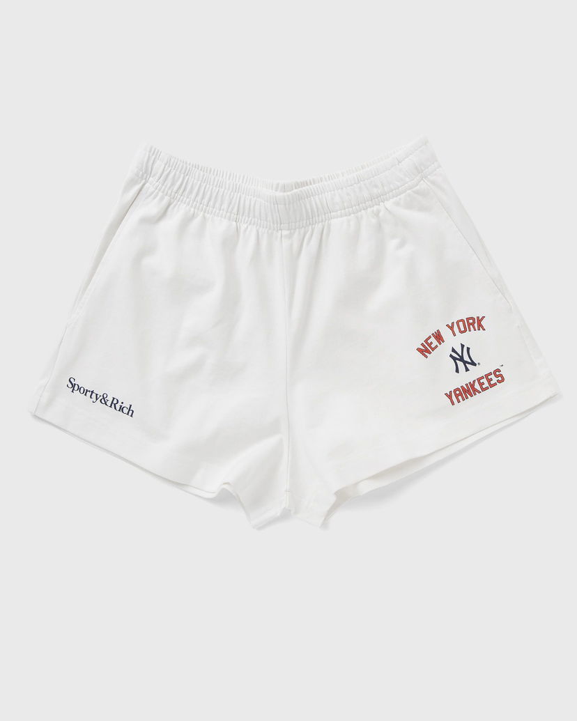 Shorts Sporty & Rich Sporty & Rich New York Yankees Shorts Vit | SH037623632WH01