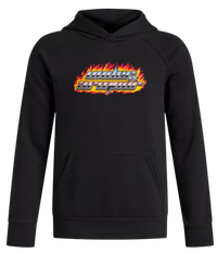 Rival Fleece Flaming Wordmark Hoodie