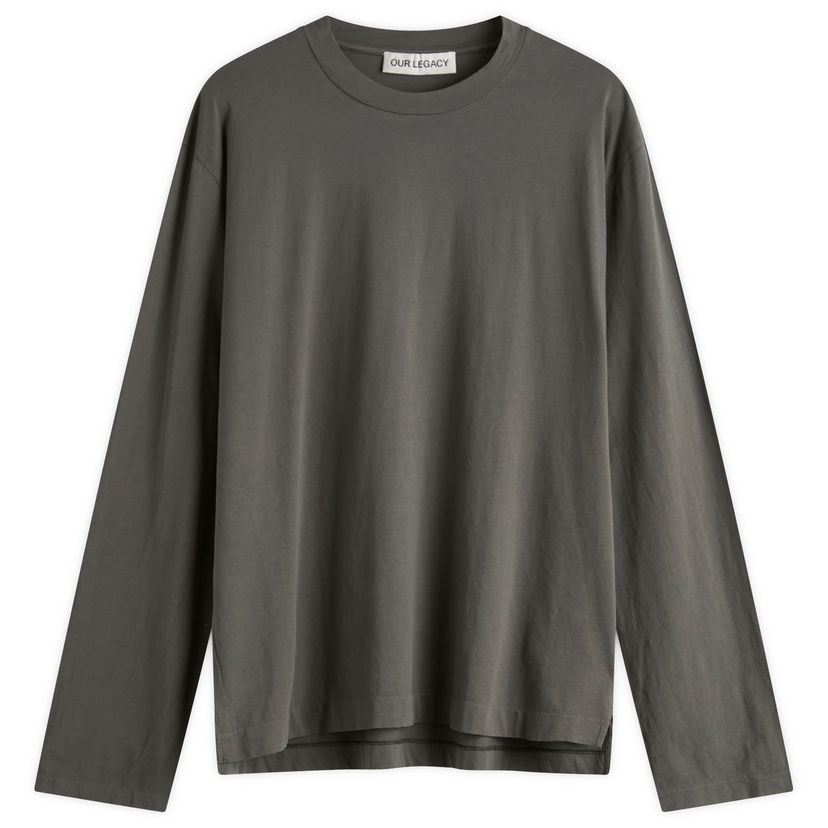 T-shirt OUR LEGACY Our Legacy Box Long Sleeve T-Shirt Grå | M4256BG